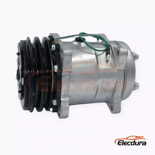 5H14 24V A2 132 mm zware aircocompressor voor Qingling / Isuzu zware vrachtwagen