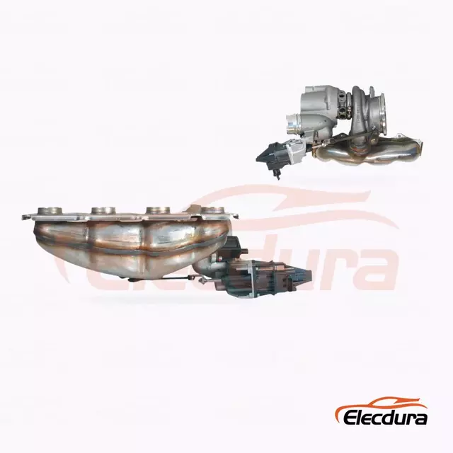 Elecdura TD04LR6 Turboladdare 49477-02021 OE 11657634486 komplett kompressor och turbinhus vy