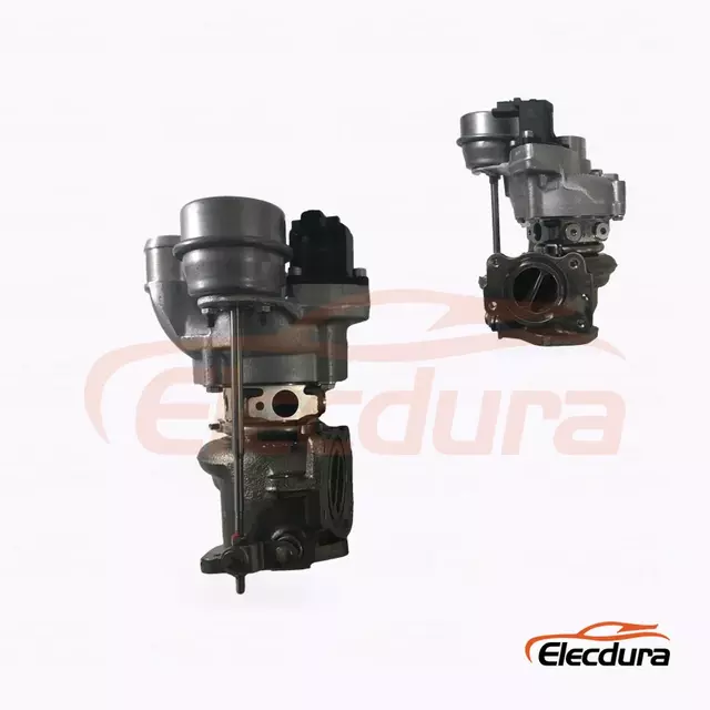 Electdura K03 Turbolader 53039880118 OE 53039880118 komplet samling kompressor og turbinehus visning