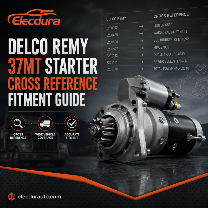Справочная информация по стартеру Delco Remy 37MT и руководство по установке