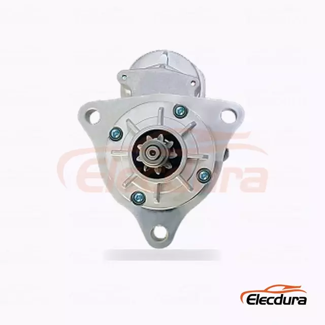 피아트 디젤 12V 2.5kW 9톱니 CW 스타터 모터, 전체 측면도
