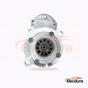 Motor de arranque tipo Denso de 24 V, 4,5 kW, 11 dientes, variante H, vista lateral completa