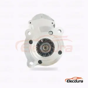 STR6177 Perkins Motorino di avviamento , 12V 4,5 kW 12 denti, vista laterale completa