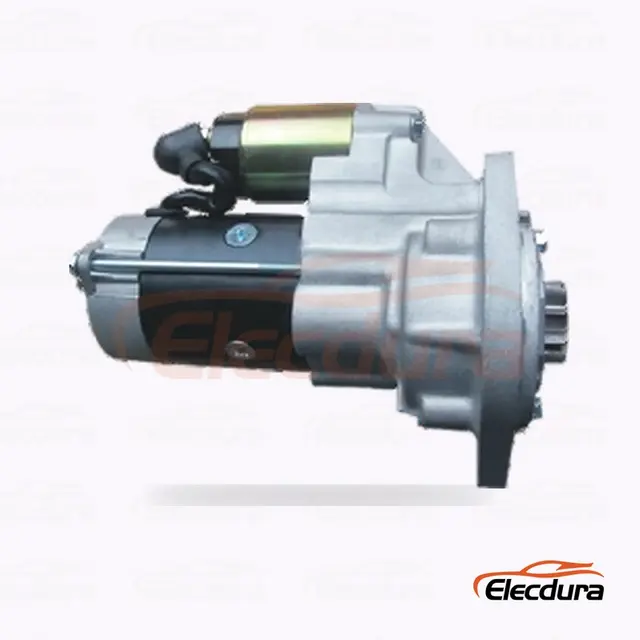 S25-580 Tipo Hitachi Motorino di avviamento , 24V 4,0 kW 9 denti, vista laterale completa