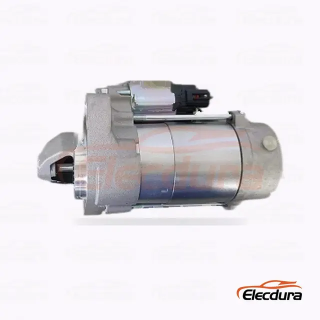 Motor de partida S9272 Kia, 12V 2,0kW 12 dentes, vista do terminal traseiro
