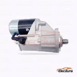 FYD124-N Equipo JAC Motor de arranque , 24V 4,5 kW 11 dientes, vista lateral completa