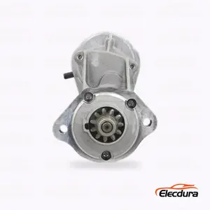 128000-4780 Kubota Μίζα Διανομέας 24V 11T, Drive-End Front View