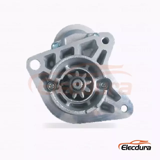 22800-038 Motor Starter Tugas Berat, 12V 2.0kW 9 Gigi, Tampilan Terminal Belakang