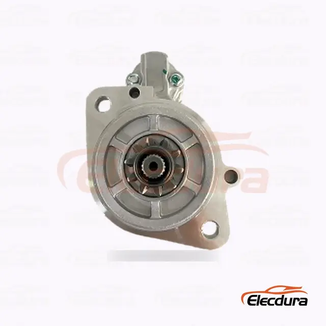 M8T75171 ميتسوبيشي محرك بادئ التشغيل ، 12V 2.2 kW 10 أسنان، رؤية جانبية كاملة
