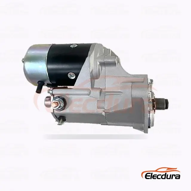 28100-56290 Toyota 스타터 모터 , 24V 4.5 kW 11 톱니, 후면 터미널 보기