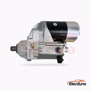 246-25175 Cummins Starter Motor, 12V 2.50kW 10 Gigi, Tampak Samping Lengkap