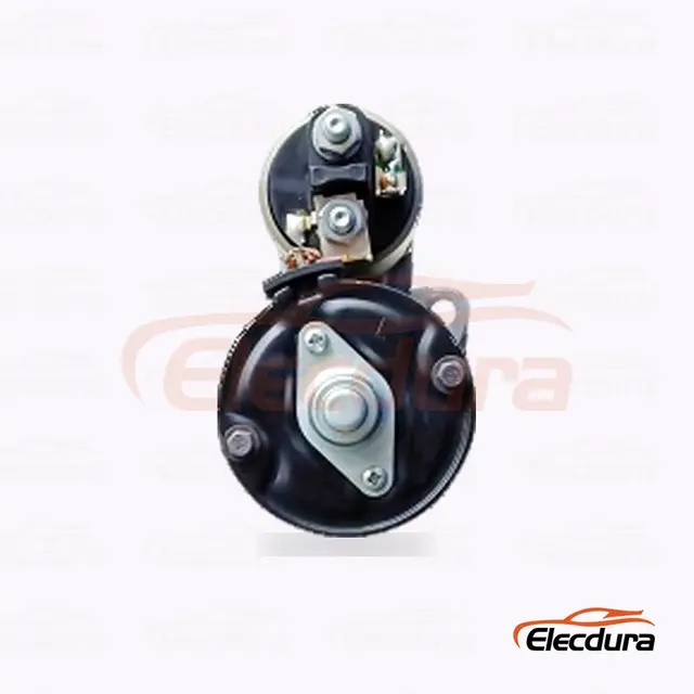 0001107057 Bosch スターターモーター 、 12V 1.4 kW 9 歯、背面端子図