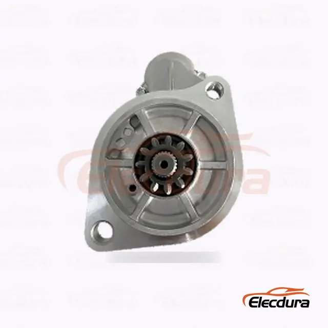 28100-78113 Hino Startmotor , 24V 5 kW 11 tanden, compleet zijaanzicht