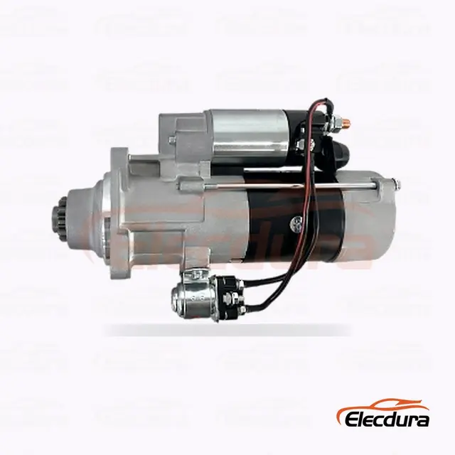 MITM9T61471 Mitsubishi Motorino di avviamento , 24V 5,5 kW 11 denti, vista terminale posteriore