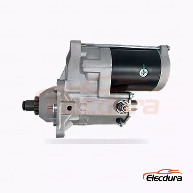 17616-11T Kraftig startmotor, 24V 5,5kW 11 t&auml;nder, komplett sidovy
