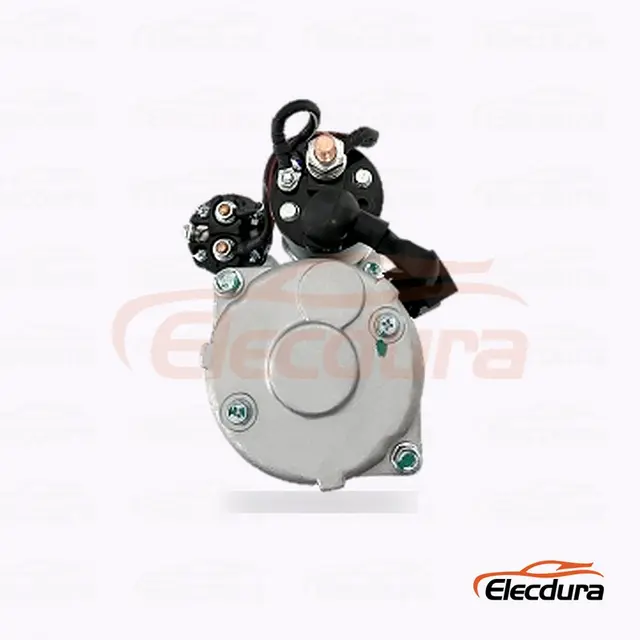 19080025 Daewoo DH225-7/ 29MT Стартер , 24V 7 kW 11 зубьев, вид сзади