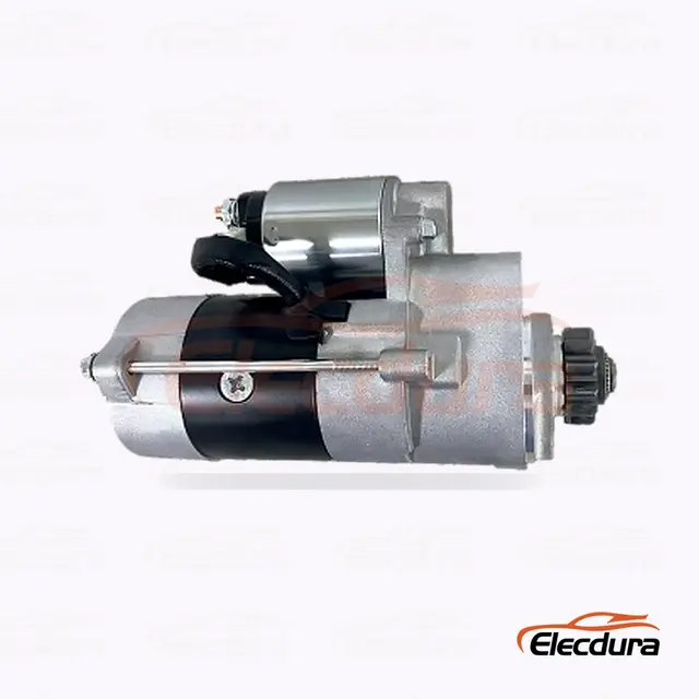 M008T76071 Mitsubishi Motor de arranque , 12V 2.2 kW 11 dientes, vista del terminal trasero