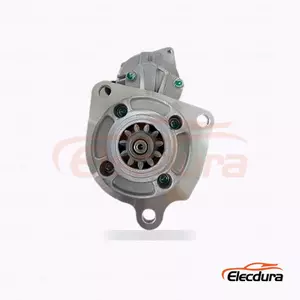 0-24000-3151 Hitachi ZX200 ve John Deere Marş Motoru, 24V 4,5kW 11 Dişli, Komple Yan G&ouml;r&uuml;n&uuml;m