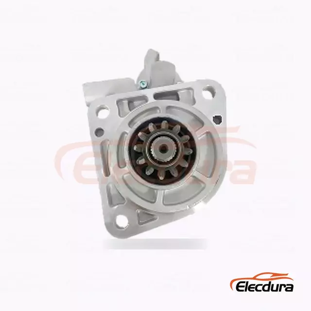 01183746 Deutz-Fahr 5600-series menggabungkan Motor Starter, 12V 4.7kW 12 Gigi, Tampak Samping Lengkap