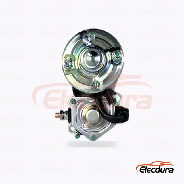 028000-7221 Toyota 2H Anlasser, 12 V, 2,5 kW, 11 Z&auml;hne, komplette Seitenansicht