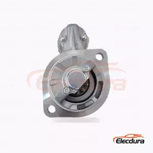 897225-1990 Anlasser vom Hitachi-Typ f&uuml;r Isuzu 4BG1, 24 V, 4,5 kW, 11 Z&auml;hne, komplette Seitenansicht