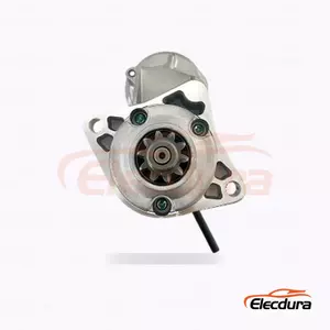 428000-2580 Kasa Marş Motoru, 24V 3.0kW 10 Dişli, Komple Yan G&ouml;r&uuml;n&uuml;m