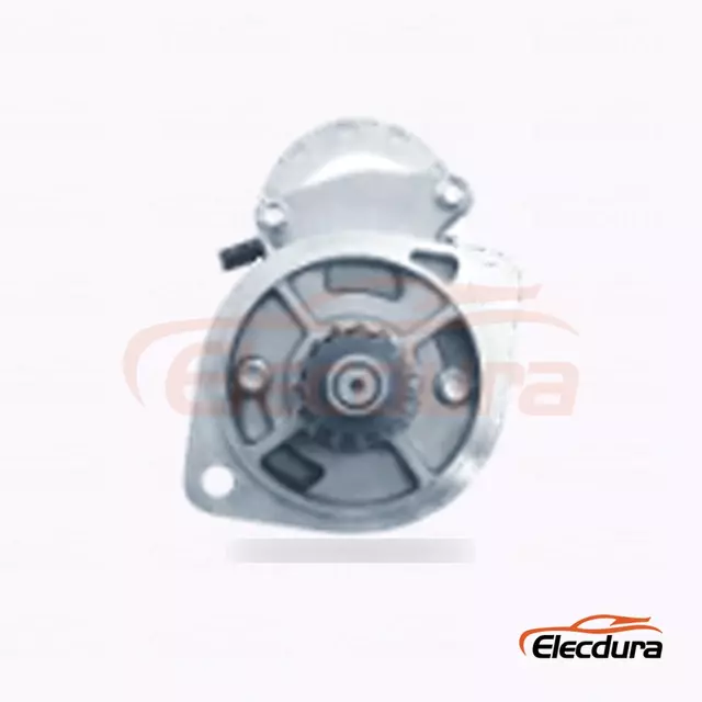 128000-7300 Yanmar 3TNV88 Motor de pornire pentru echipamente diesel, 12 V 2,0 kW 15 dinți, vedere laterală completă