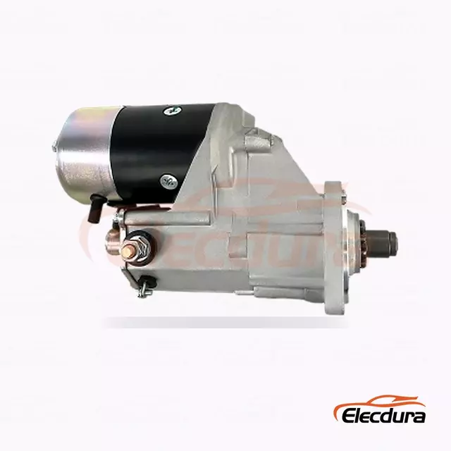 60086-33110 Motor de arranque de servicio pesado, 24 V, 4,5 kW, 11 dientes, vista del terminal trasero