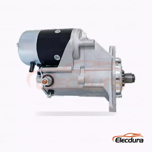 6DS70A Mitsubishi startmotor, 24V 4,5kW 11 t&aelig;nder, komplet set fra siden