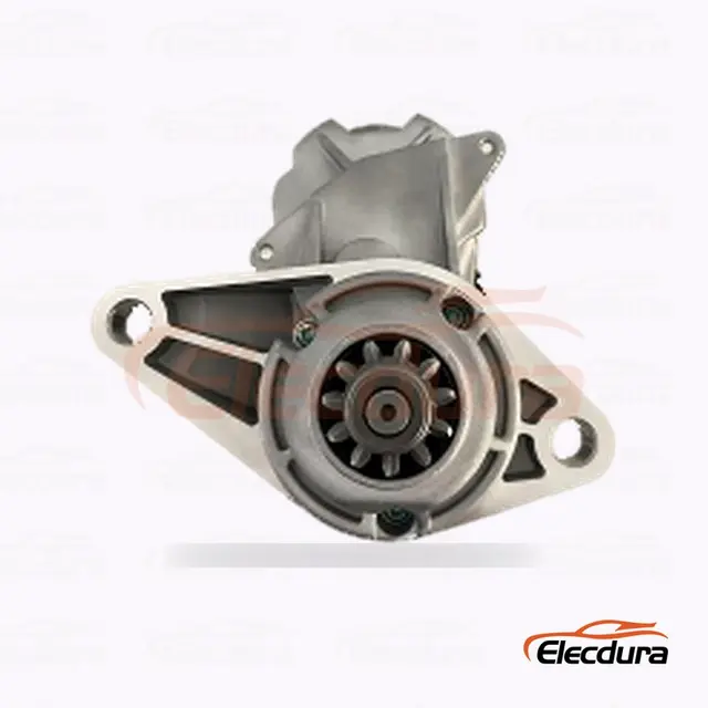 Motor de pornire Isuzu 4HF1, 24V 4.0kW 11 dinți, vedere laterală completă