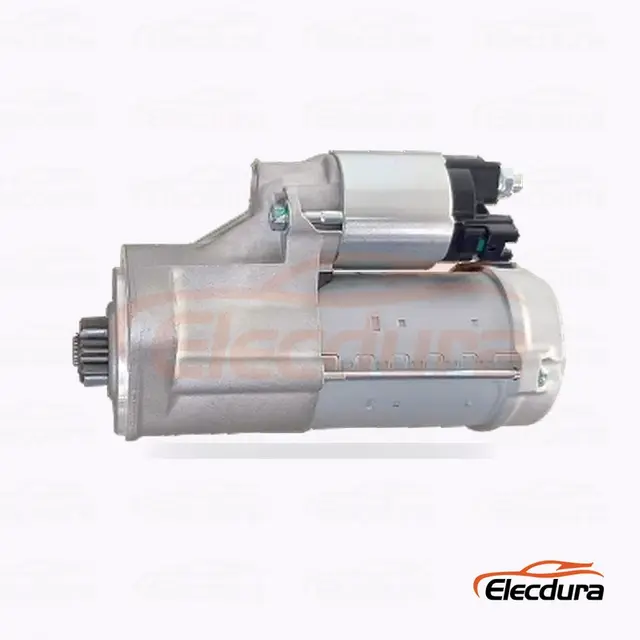 438000-1820 Motor de partida Toyota 12V 1,6kW, 12V 1,6kW Confirmado por OE/amostra, vista do terminal traseiro