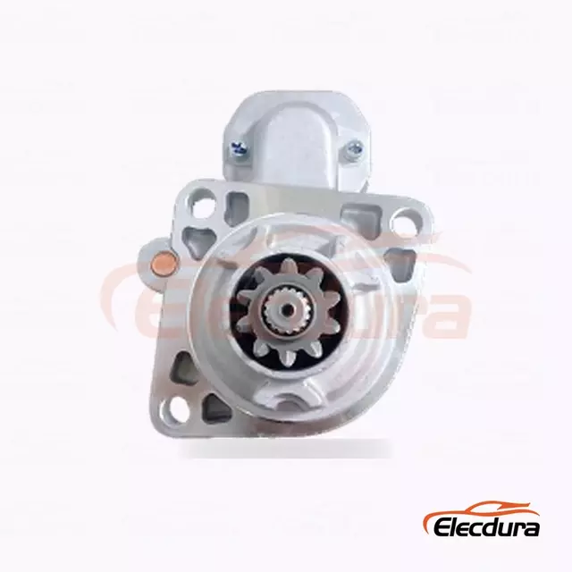 428000-6900 John Deere startmotor, 24V 4,6kW 10 t&aelig;nder, komplet set fra siden