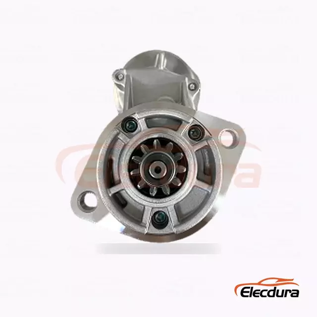 2280001440 Motor Starter PC60 bertenaga Komatsu 4D102, 24V 4.5kW 11 Gigi, Tampak Samping Lengkap