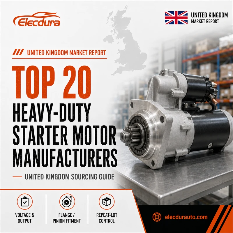 20 Produsen Motor Starter Tugas Berat Teratas di Inggris