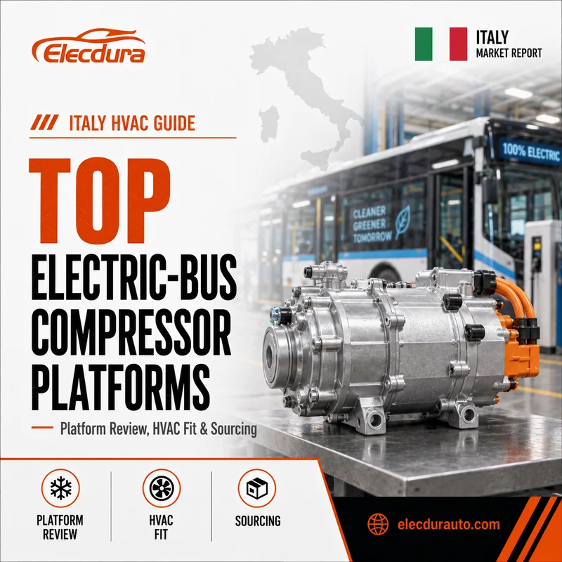 Nejlepš&iacute; platformy elektrick&yacute;ch autobusů Kompresor pro projekty HVAC v It&aacute;lii