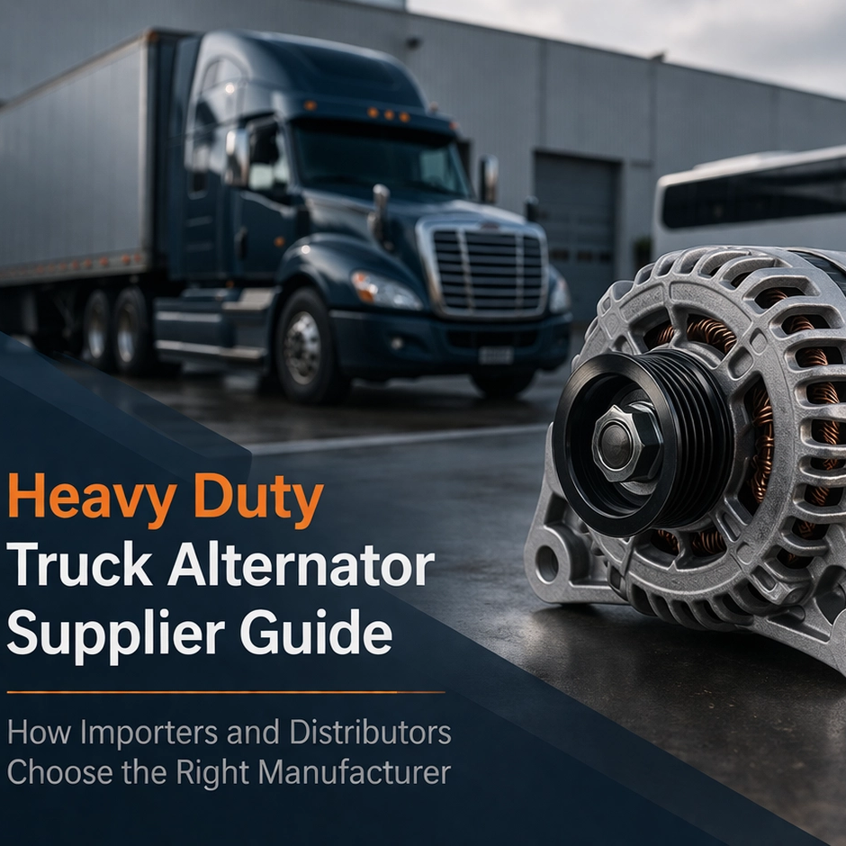 Leveranciersgids voor vrachtwagendynamo's: hoe importeurs en distributeurs de juiste fabrikant kiezen
