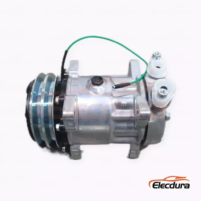 Kompresor A/C Tugas Berat 7H15 24V A2 125 mm untuk wheel loader LiuGong 862H