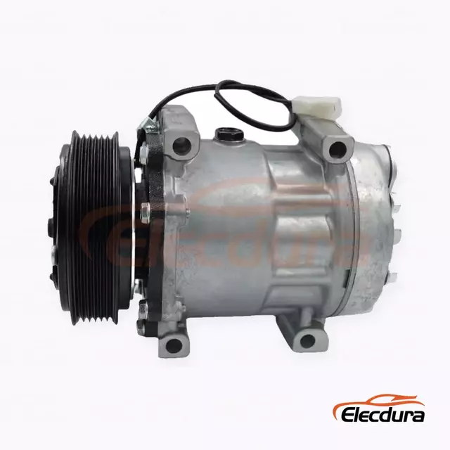 7H15 24V 6PK 119 mm Heavy-Duty A/C Compressor لـ حصادة AGCO