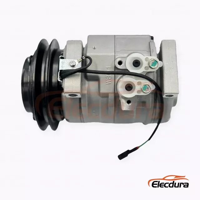 Kompresor A/C Tugas Berat 10S15C 24V A1 133 mm untuk truk Dongfeng Duolika / Yuchai A07N