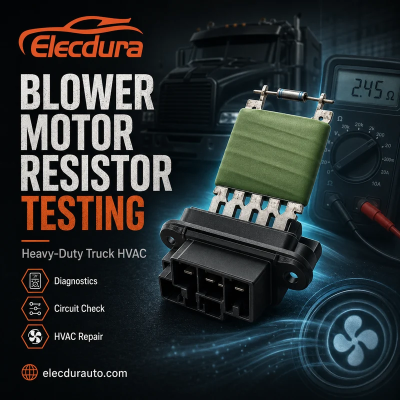 Ghid de testare a rezistenței motorului suflantei pentru sistemele HVAC pentru camioane grele