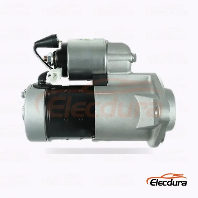 S114-832 มอเตอร์สตาร์ทแบบฮิตาชิ 12V 1.4kW 9 ฟัน มุมมองขั้วด้านหลัง