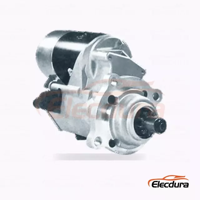 QDJ1206W-000-9T Land Rover Starter Motor, 12V 2.5kW 9 Gigi, Tampilan Terminal Belakang