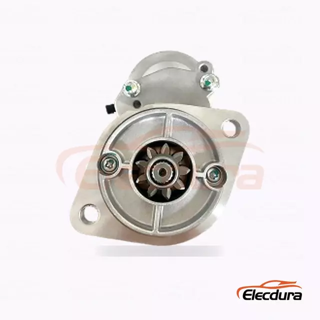 NISSAN SD25 มอเตอร์สตาร์ทสำหรับงานหนัก, 12V 2.0kW 9 ฟัน, มุมมองด้านข้างที่สมบูรณ์