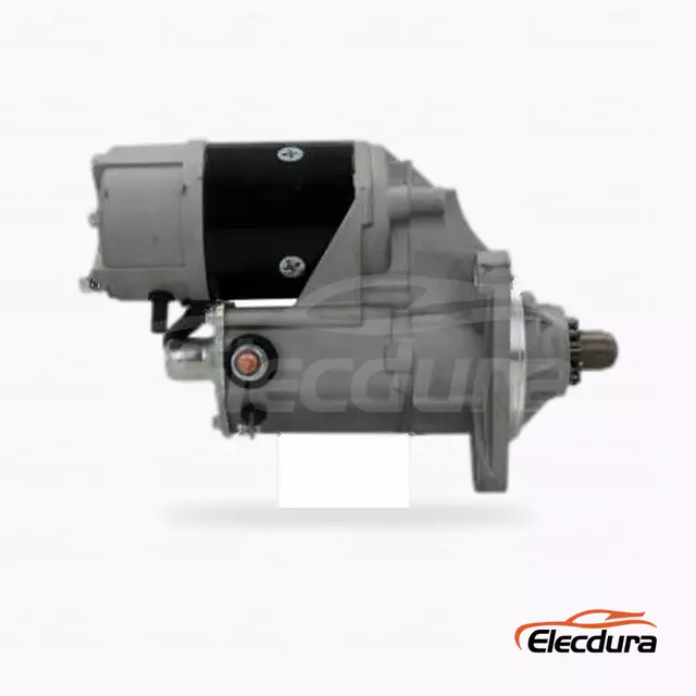 231503113 Doosan Crane Starter Motor B2B จ่าย 24V, มุมมองด้านข้างแบบสมบูรณ์