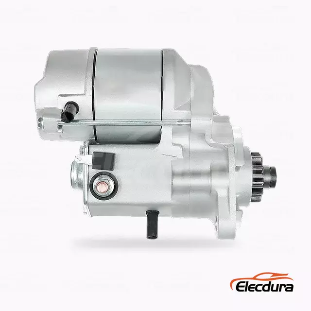 028000-6250 Kubota L4350 L4850 Starter Motor 12V 1.4kW 11T، منظر جانبي كامل