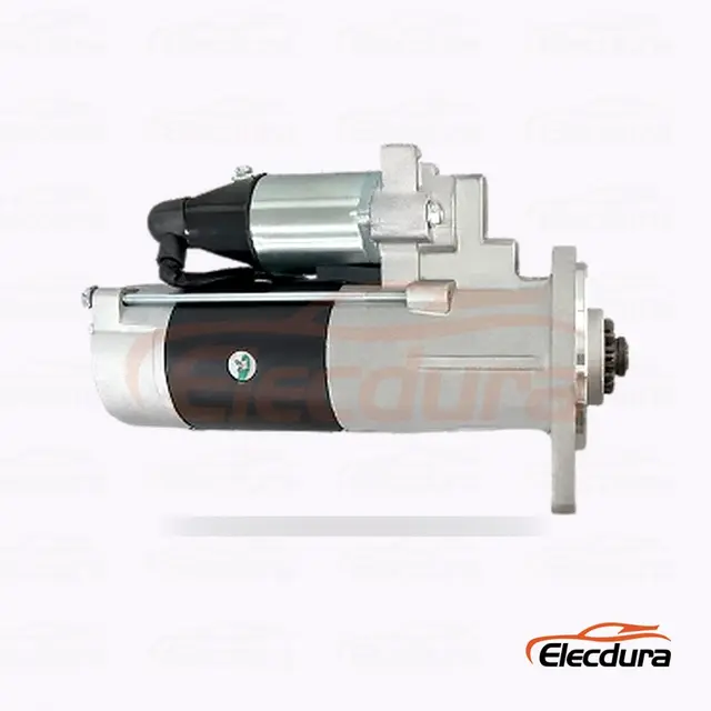 M2T78372 Mitsubishi 6D31 محرك بادئ التشغيل ، 24V 5.0 kW 11 سنًا، رؤية جانبية كاملة