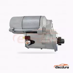 228000-2970 Μίζα τρακτέρ New Holland Compact, 12 V 2,0 kW 11 δόντια, πλήρης πλάγια όψη