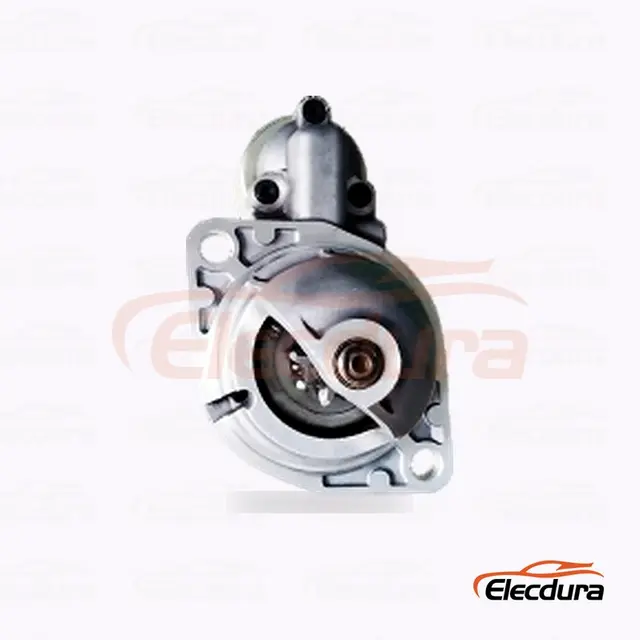 0001107057 Bosch スターターモーター 、 12V 1.4 kW 9 歯、完全側面図