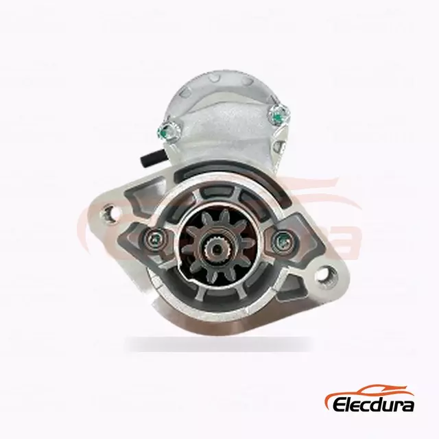 28100-64341 Toyota Corolla Diesel 2C startovac&iacute; motor, 12V 1,4kW, 10 zubů, kompletn&iacute; bočn&iacute; pohled