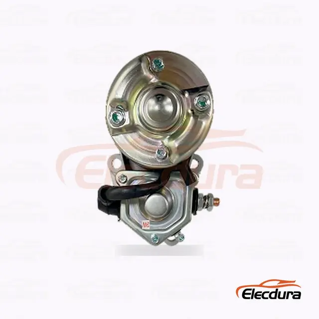 1811001910 Isuzu 6BD1 Motorino di avviamento Vendita all'ingrosso 24V , Vista del terminale posteriore